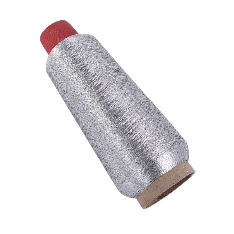 Goud/Zilver Computer Kruissteek Borduurgaren 3000M Naaigaren Lijn Textiel Metallic Garen Geweven Borduurwerk Lijn