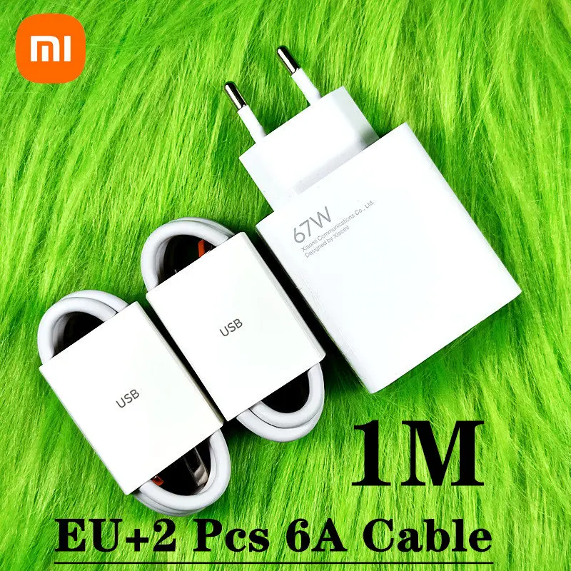 Cargador Xiaomi de 67W, Original, UE, Redmi Note 11 pro, carga rápida, cable tipo C 6A, 65W, 55W, 33W, para Redmi note 11 9 10 pro mi 11 Pro: AU