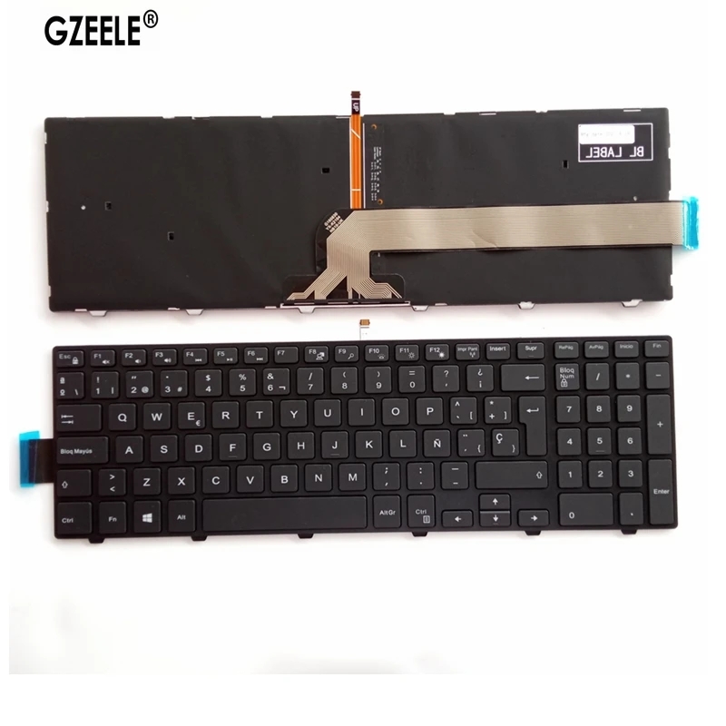 US/UK/SP keyboard For Dell Inspiron 15 3000 5000 3541 3542 3543 5542 3550 3560 3551 3552 3559 3565 3567 3558 5545 5547 5566 5748