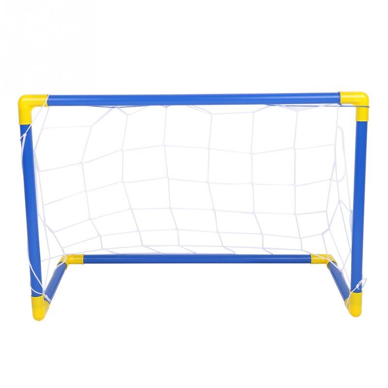 8 stk / sett barn barnehockey leketøy sett hockey trainning verktøy barn ishockey fotball mål baller pumpe øvelse leketøy sett