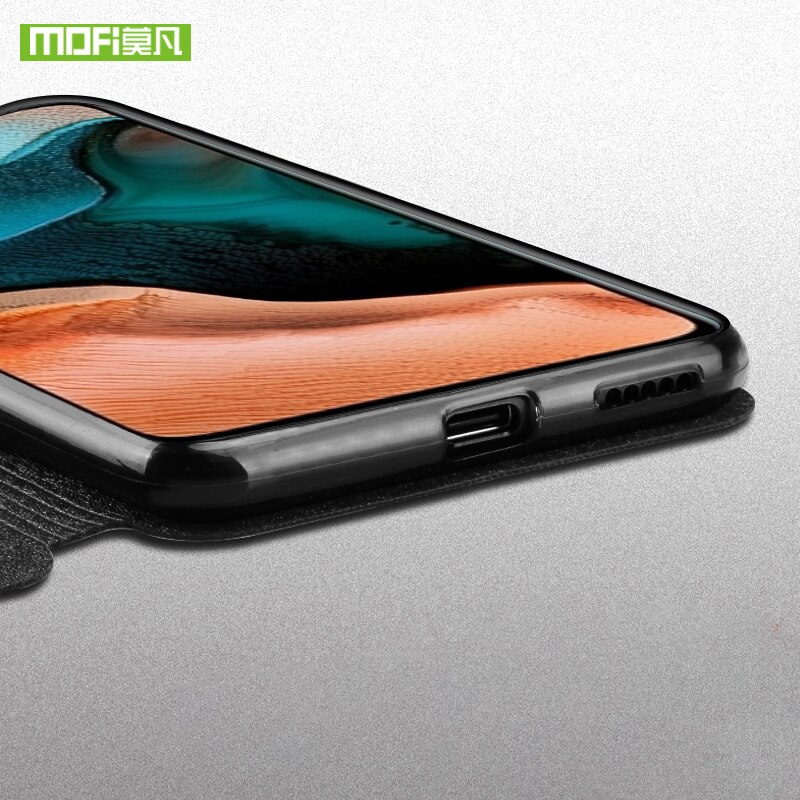 Voor Xiaomi Pocophone F2 Pro Case Voor Xiaomi Poco F2 Pro Case Cover Silicon Poco Telefoon Flip Lederen Originele Mofi 360 Shockproof