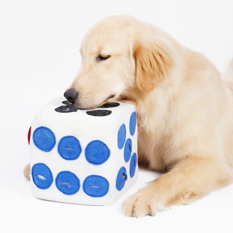 Huisdier Teddy Puzzel Tibetaanse Voedsel Speelgoed Hond Franse Bulldog Knuffel Kleur Dobbelstenen Poedel Pop Training Spelen Sniff Dierbenodigdheden