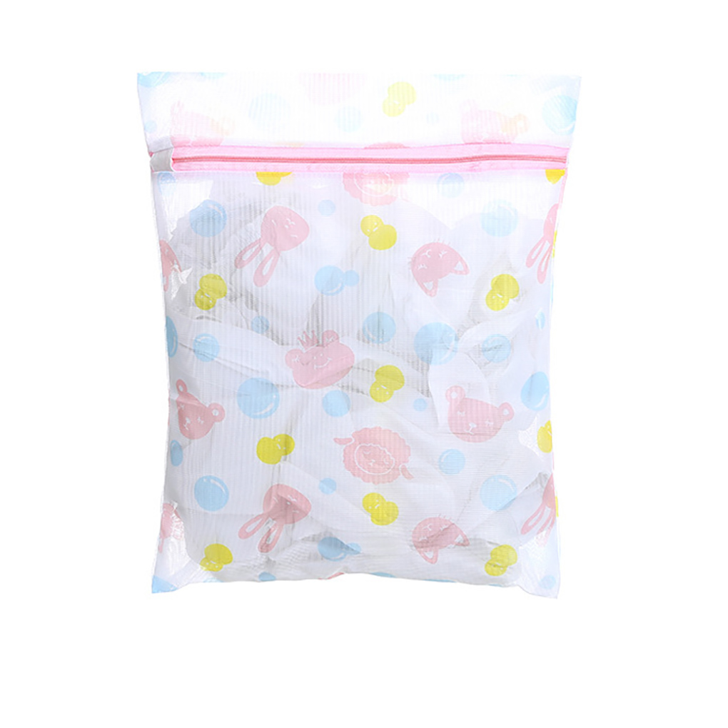 5 Size Mesh Laundry Bag Polyester Laundry Wash Bags Coarse Net Laundry Basket Laundry Bags For Washing Machines Mesh Bra Bag: type3