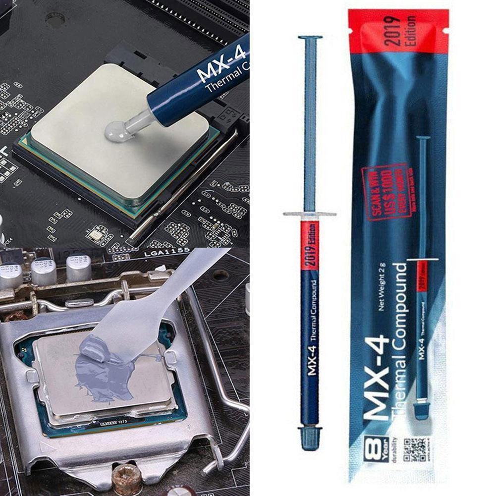 MX4 2g Thermal Compound Processor CPU Cooler Cooling Fan Thermal Grease VGA Compound Heatsink Plaster Thermal Paste