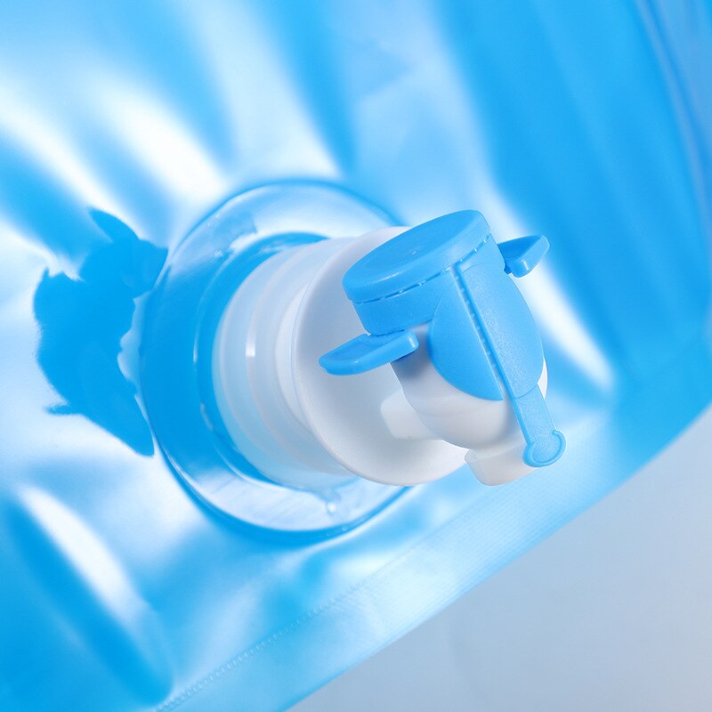 Outdoor Waterzak Opvouwbare Folding Inklapbare Drinken Kamp Koken Water Container Bag Carrier Auto Watertank Opvouwbare Portabl