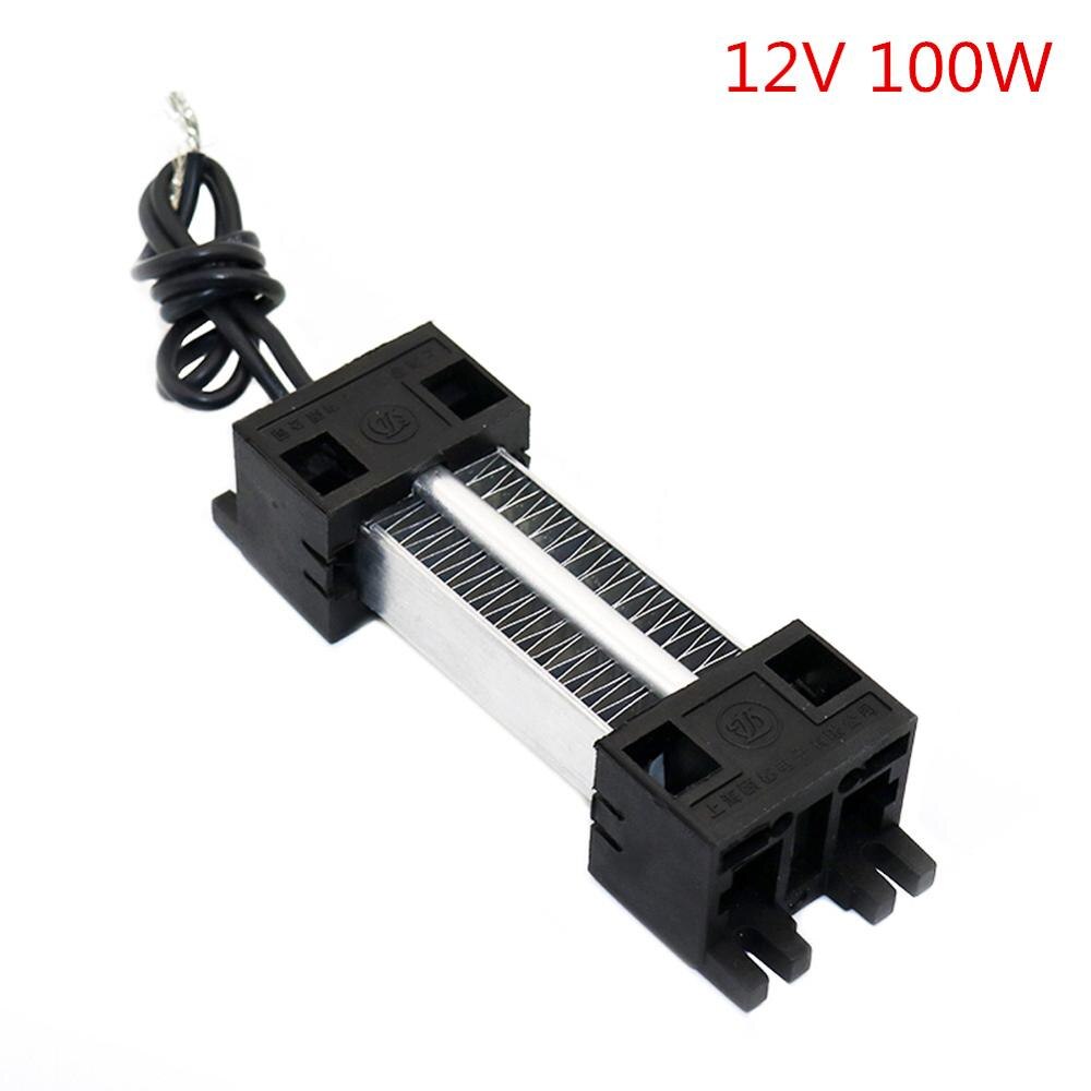 Chauffage à Air électrique PTC 12V, 50/100/150W, 1 pièce, Surface du corps de chauffage de l&#39;élément chauffant isolant: 12V 100W