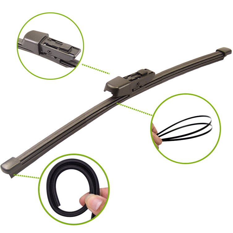 Erick's vindusvisker 13 "bakre viskerblad til vw t-roc frontrute frontrute