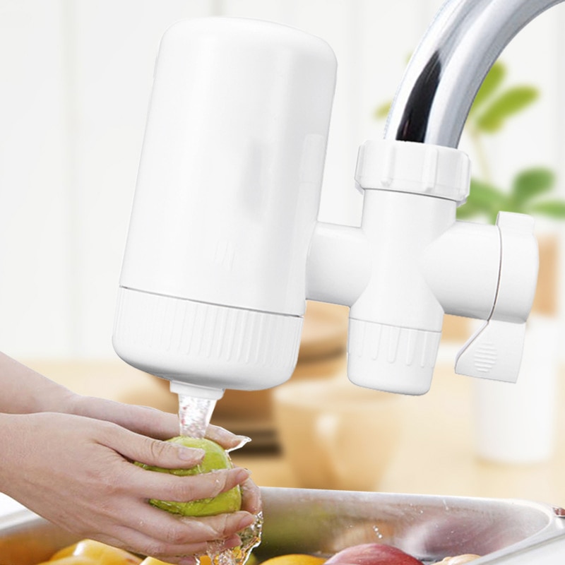 3l/ min abs pestävä keraaminen suodatin hana vesijohtoveden puhdistaja kaksi vesitilaa 3 liitäntäliittimellä keittiön kylpyhuoneeseen