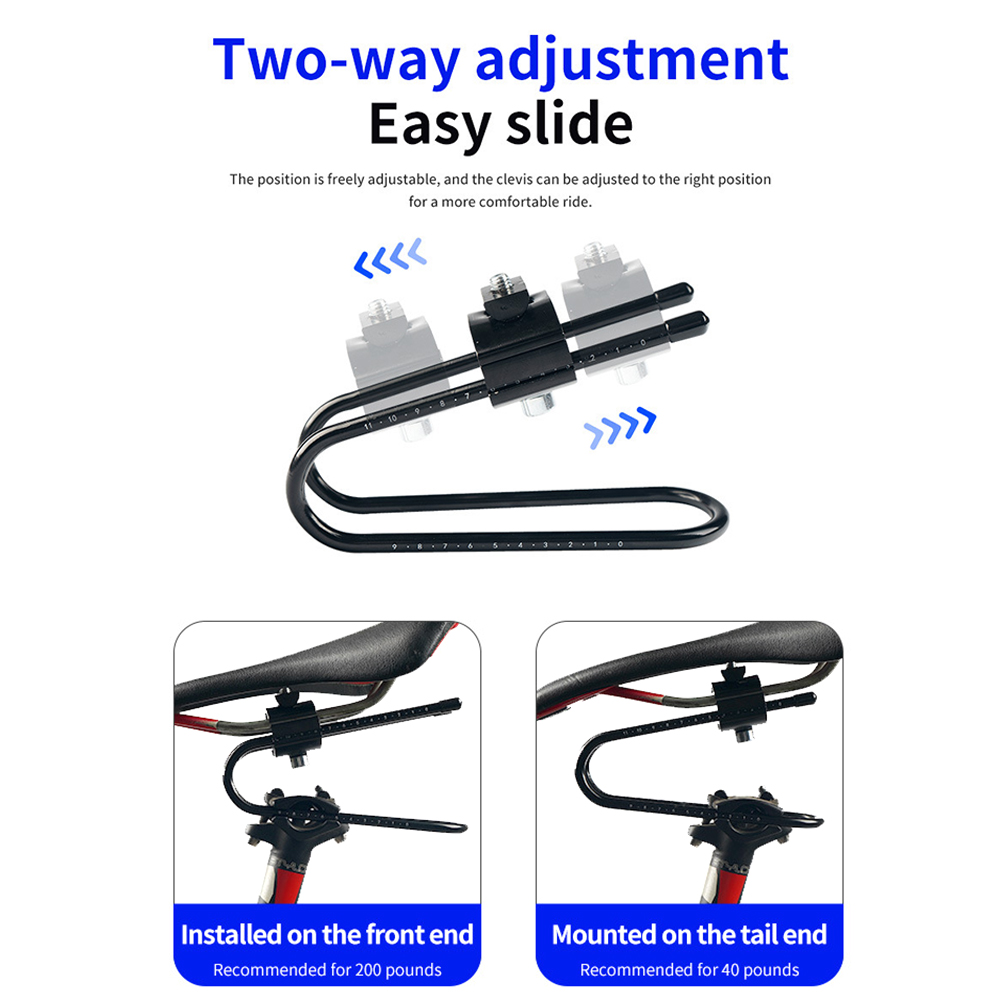 Amortiguador para sillín de bicicleta, amortiguador de suspensión para asiento de bicicleta de aleación de aluminio y acero, accesorios cómodos para ciclismo