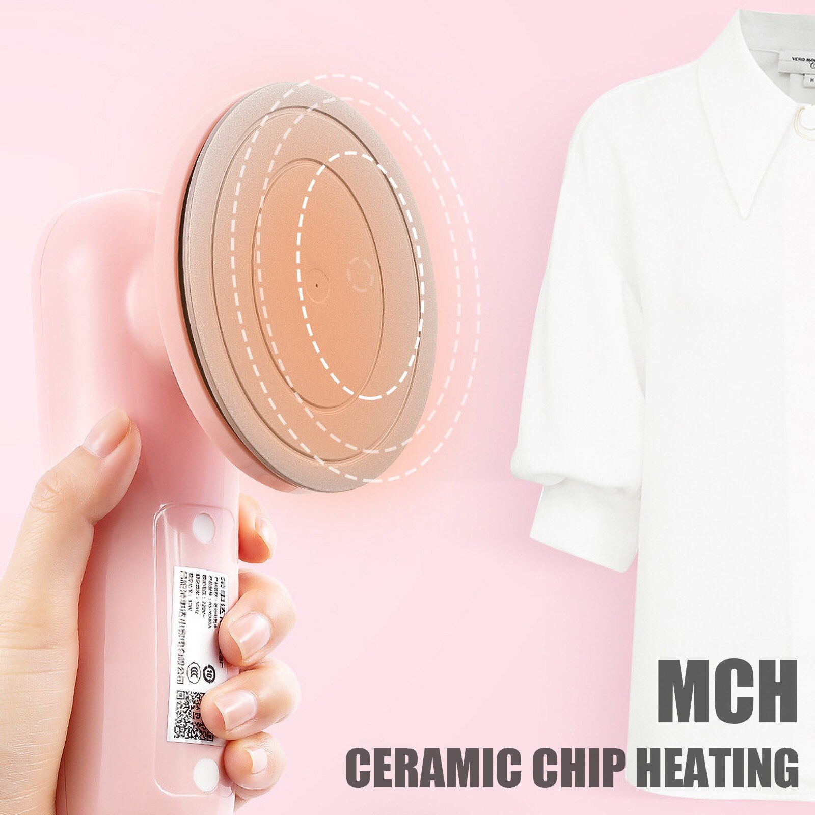 Plancha de vapor portátil de mano para ropa, generador de vapor con Control de temperatura para calentar rápidamente el dormitorio