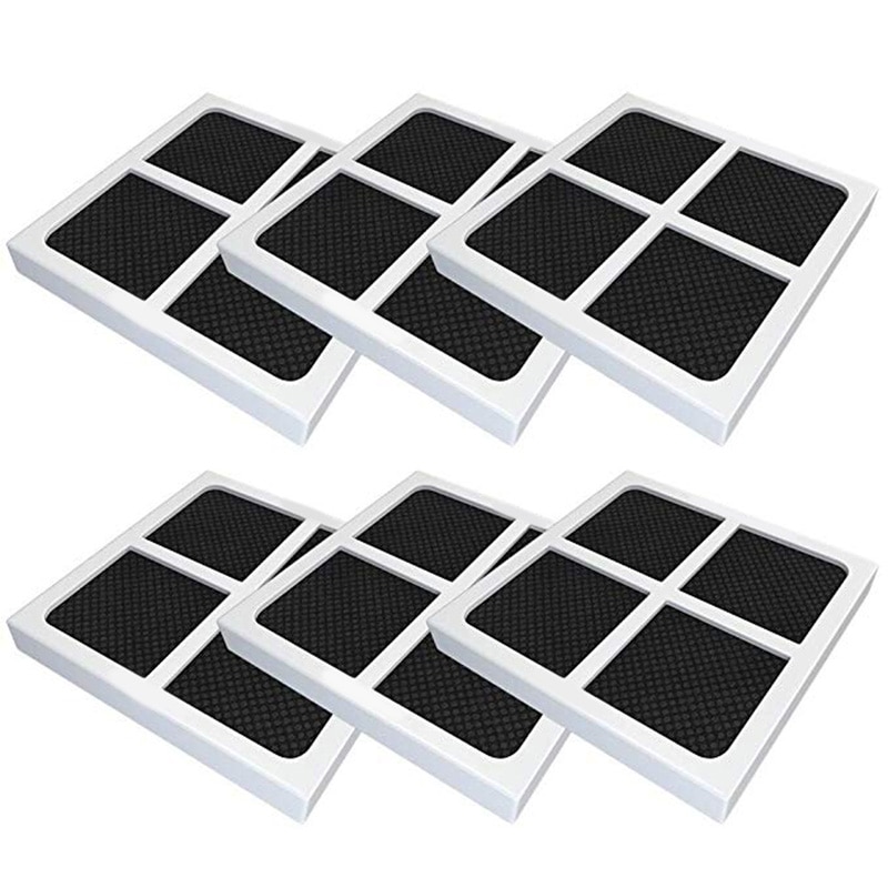 Filtro desodorizante de refrigerador, 6 uds., reemplaza el filtro desodorizante de aire para el filtro de aire Kenmore 469918 / LG Lt120F