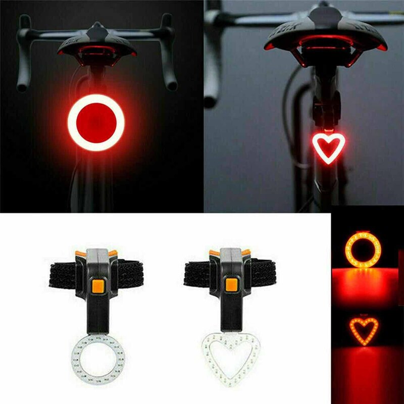 Fiets Achterlicht Usb Oplaadbare Fiets Achterlicht Veiligheid Waarschuwingslampje Fiets Accessoires