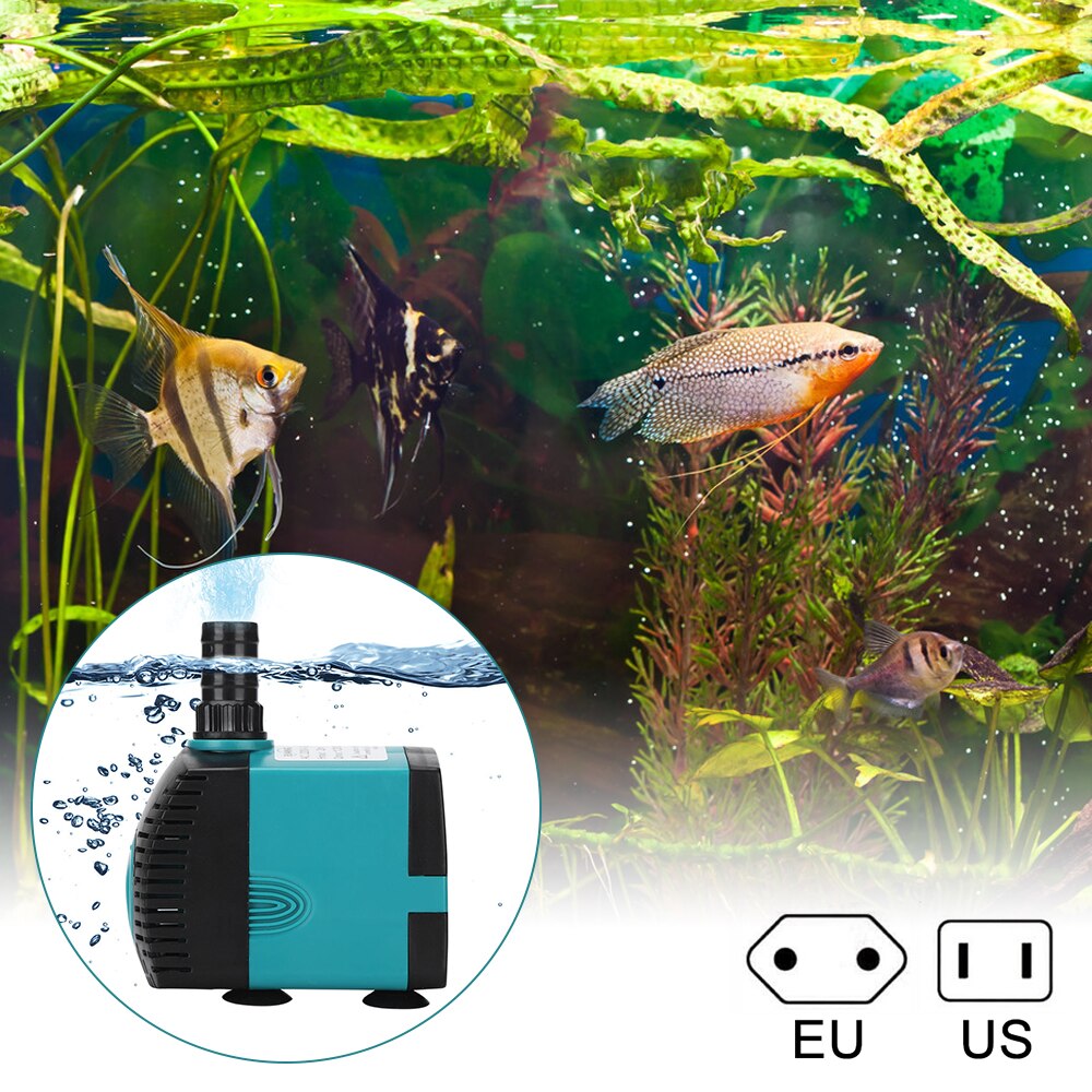 Submersible Water Fountain Pump Aquarium Water Pump Tank Fountain Oxygen Circulation System For Fish In Tank Supplies