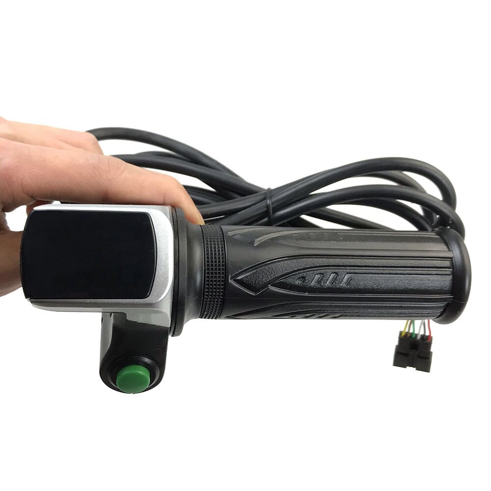 Ægte produkt femstjernet styrehåndtag lcd-skærm batteriindikator med switch elektrisk cykel motorcykel styret styring