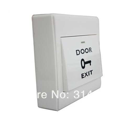 Plastic Switch,Exit Button,Access control switchPUSH Button.86MM electric box cassette.B03