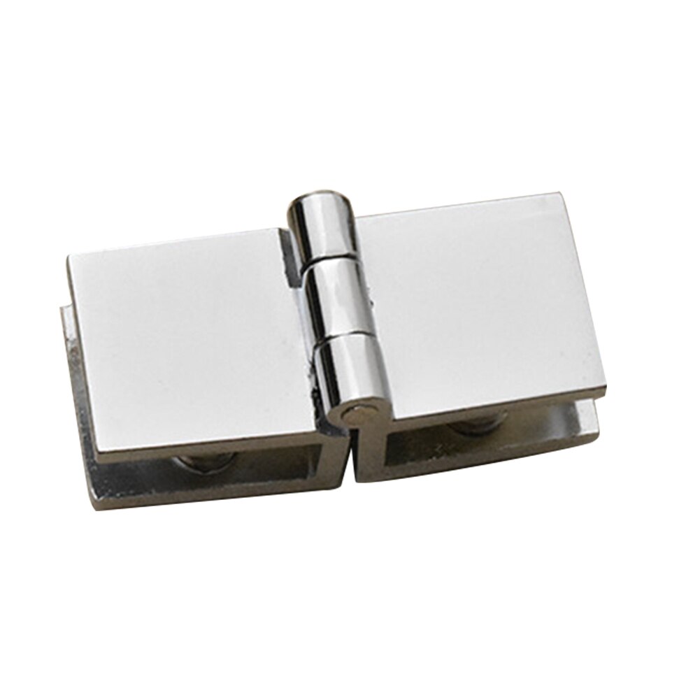 90 180 Degree Bathroom Easy Install Door Hinge Practical Furniture Cupboard Home Durable Glass Clamp Cabinet Zinc Bilateral Clip