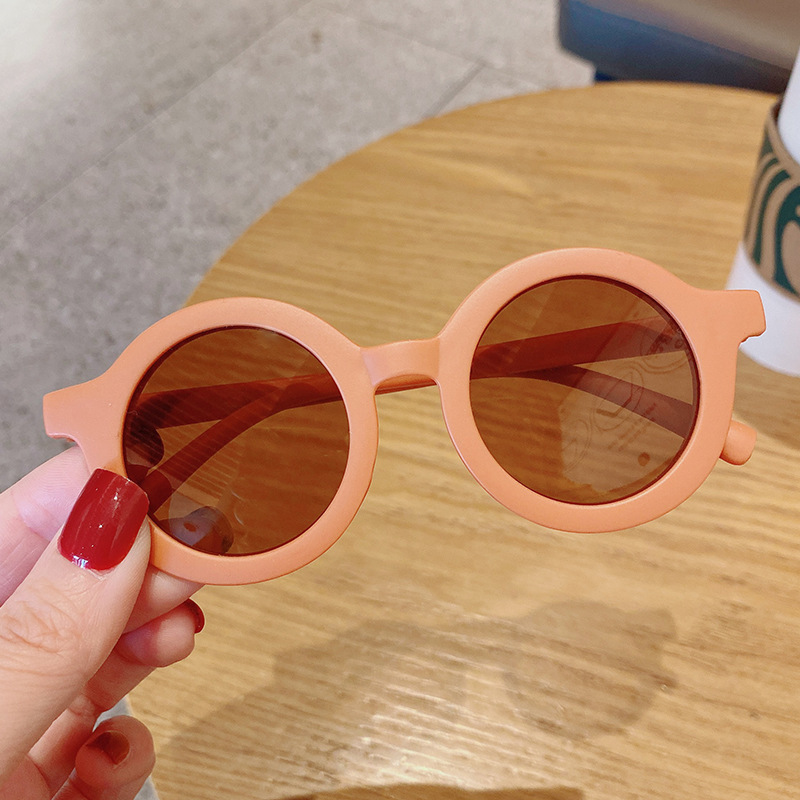 Lunettes de soleil de dessin animé pour enfants, monture en forme d&#39;ours, rondes, pour filles et garçons,: 4