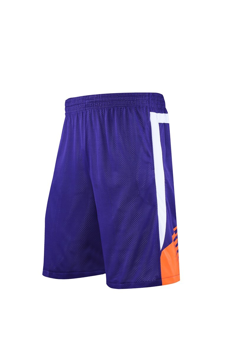 HOWE AO Basketball Shorts Sommer Sportlich Dünne Abschnitt Atmungs Fitness schnell trocknend lose Fünf Punkte Sport: Blau / 4XL