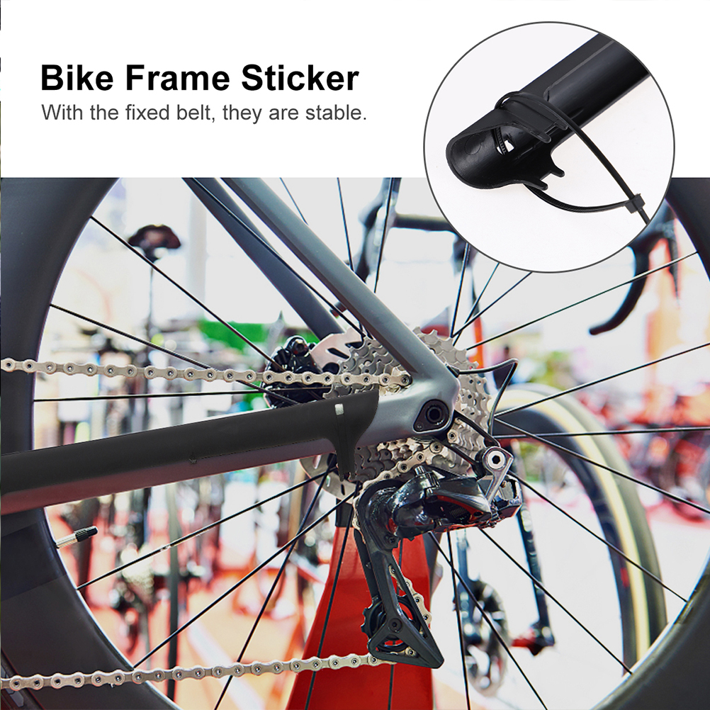 8pcs Waterproof Bike Decal Self-adhesive Sticker Bike Sticker Mountain Bike Chain Sticker