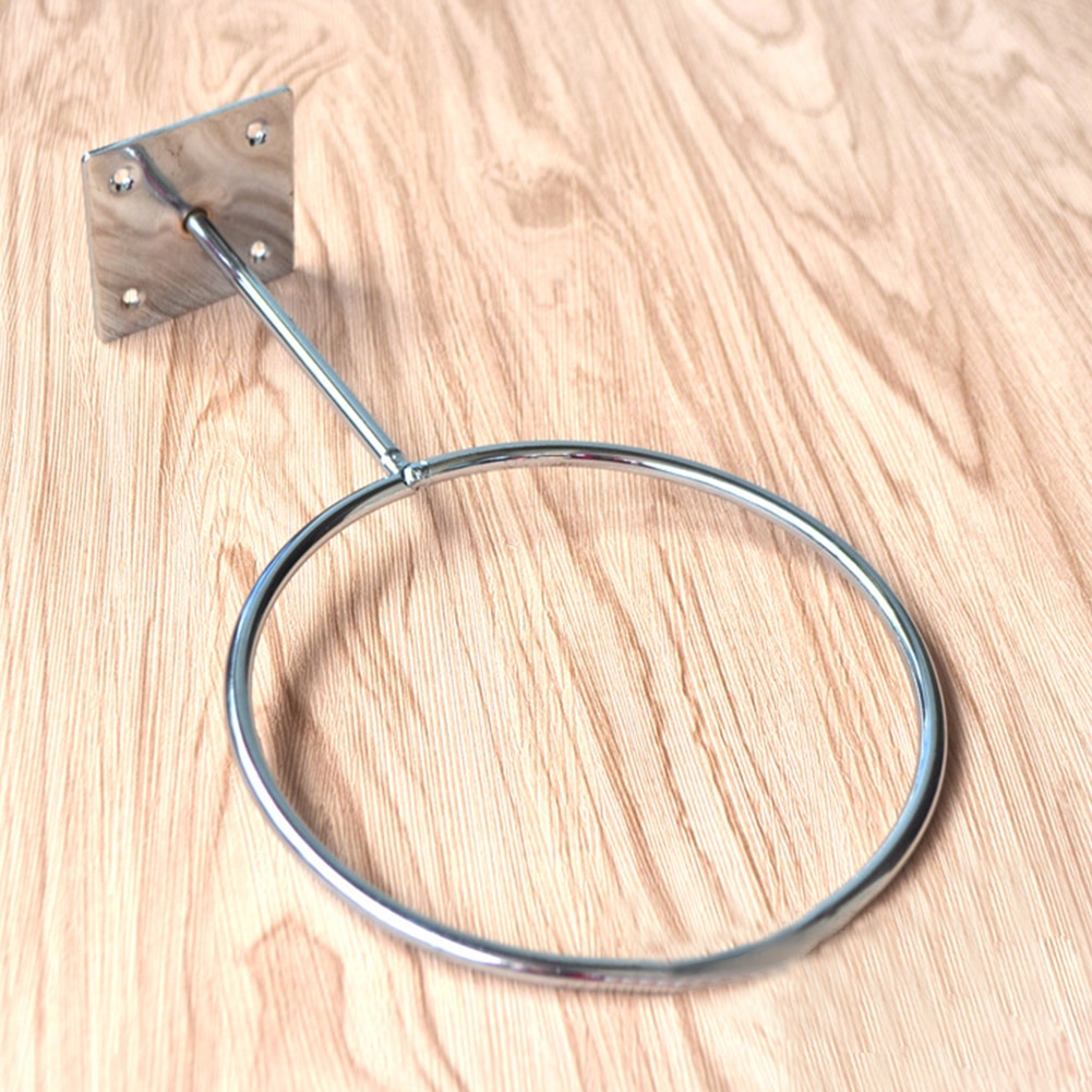 Guidre 2 stuks gemonteerde balwandhouder, basketbalhouder, sportbalrekken, display, zwarte balstandaard, voor basketbal, voetbal, rugby, volleybal, voetbal, display (2 stuks