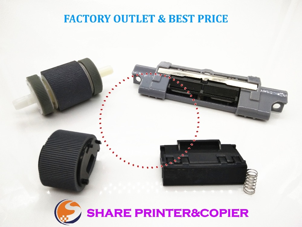 Replace Roller Kit for HP LaserJet P2030 P2035 P2050 P2055 Pro 400 - M401 / M425 MFP RL1-2115-000 RL1-2120-000 RM1-9168 RM1-6467