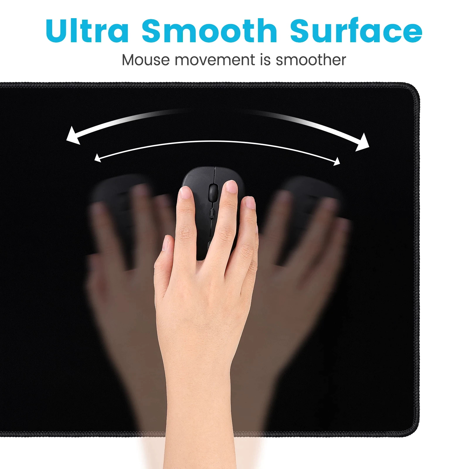 Mousepad Xxl Black Mouse Pad Long Speed Computer Mat Gaming Room Decors Big Mousepepad Table Cute Desk Accessory