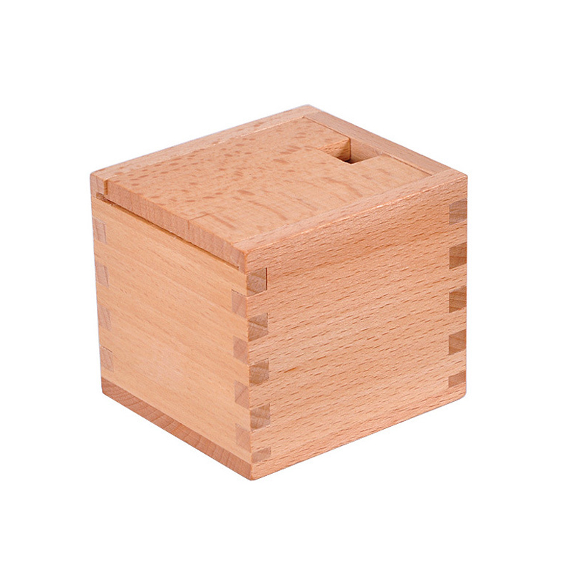 Secret Box Magic IQ Puzzle Brain Fitness Games Teaser Puzzles For Adults and Kid Mind Oblique Placement of Building Blocks