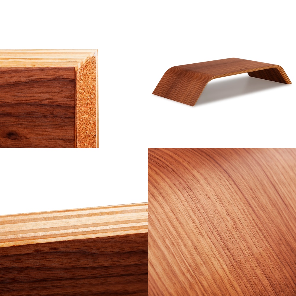 Samdi Houten Stand All-In-Een Machine Monitor Laptop Houder Sterke Draagkracht Stabiele Houten Beugel Laptop Stand voor Imac