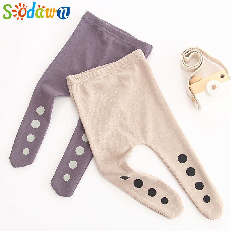 Sodawn En Najaar Baby Katoen Panty Baby Jongen Baby Meisje Leuke Stip Wilde Panty
