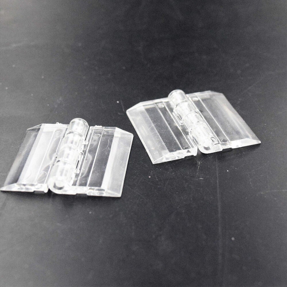 50PCS Acrylic Hinge 30x33mm , perspex Transparent Hinge , Plexiglass Hinge , organic glass hinge ,furniture accessory