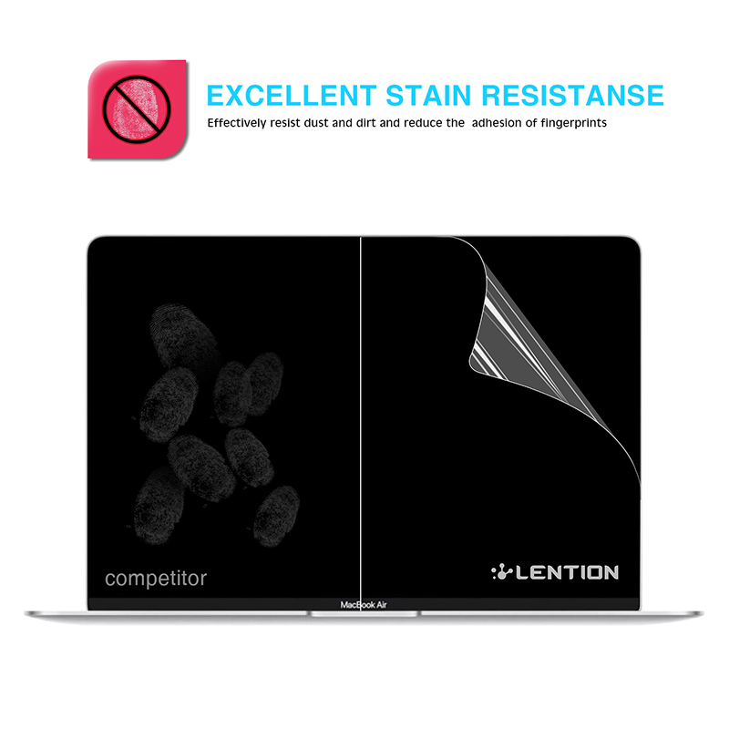 Lention kannettavan tietokoneen näytönsuojakalvo macbook airille 13 11.6 12 tuuman macbook pro 15 13.3 macbook skinille