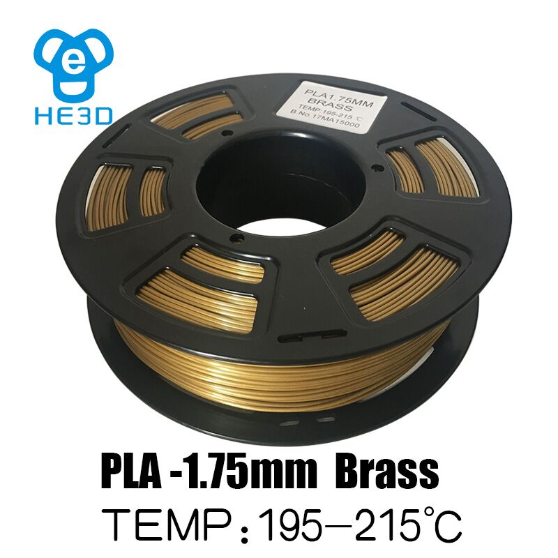Avec lustre métallique PLA imprimante 3D PLA1.75mm 1 kg (2.2lb) filaments métalliques