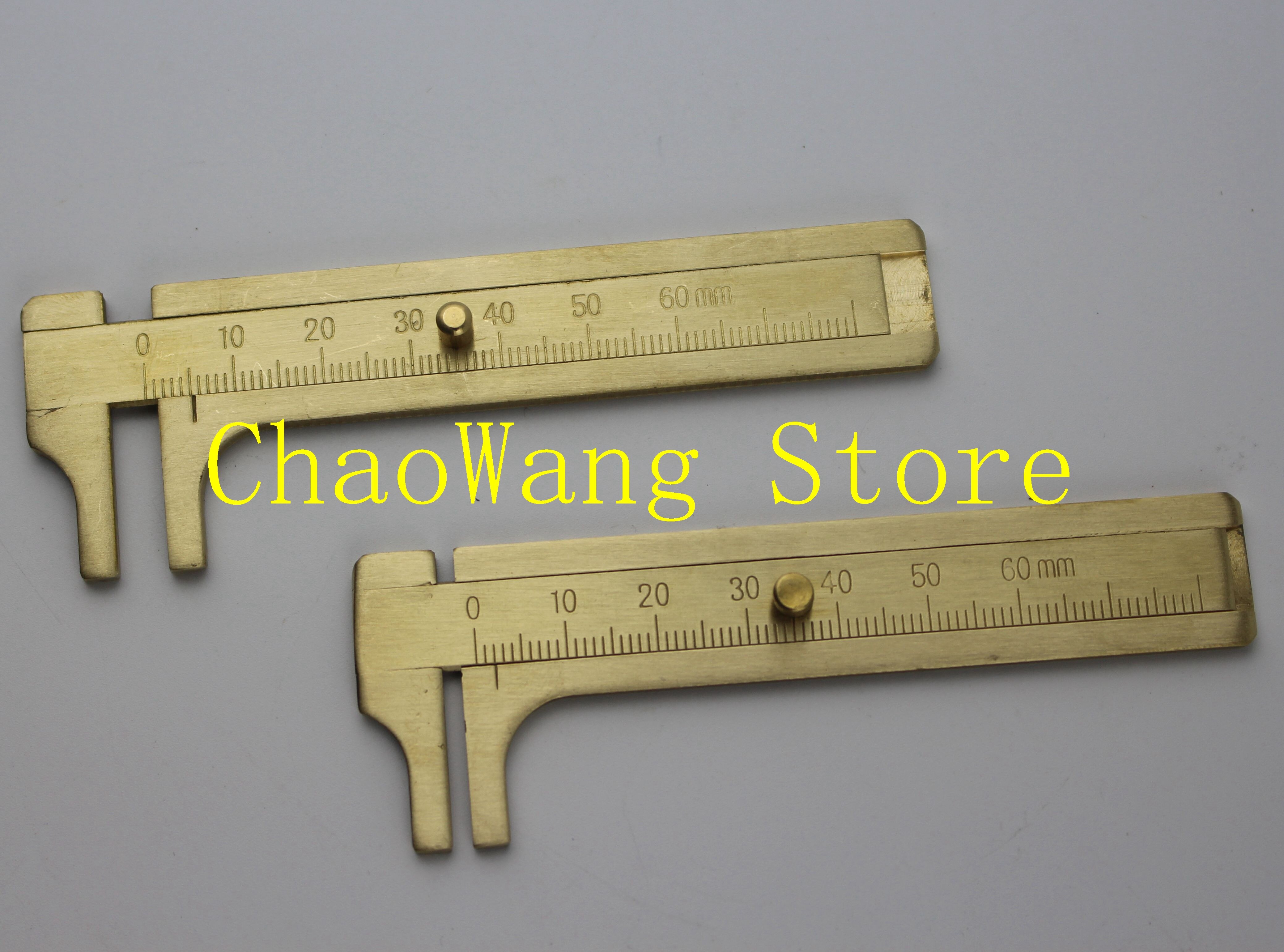Jewelry Measuring Tool cutting gauge brass gauge ruler