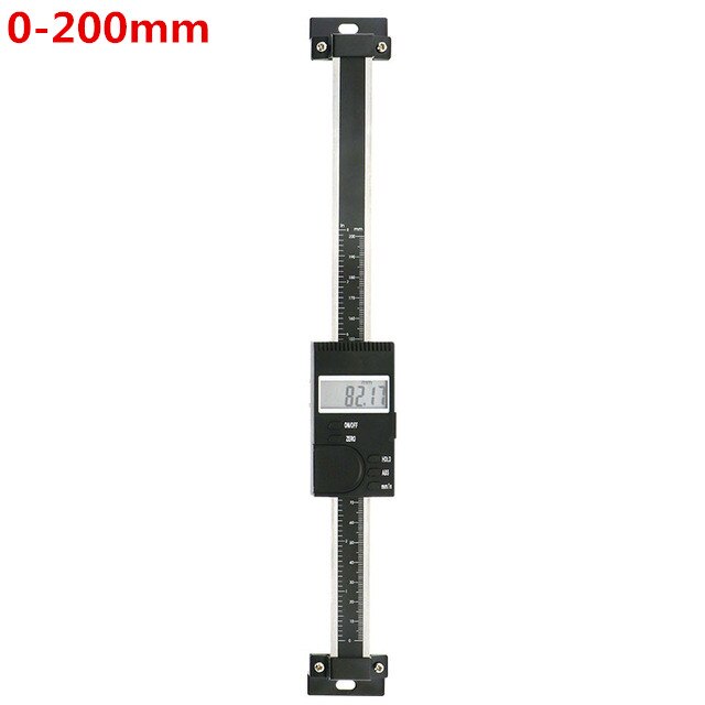 0-100mm 150mm 200mm 300mm Digital Linear Scales Vertical Type scale digital vertical scale Linear Scales Vertical caliper: 0-200mm