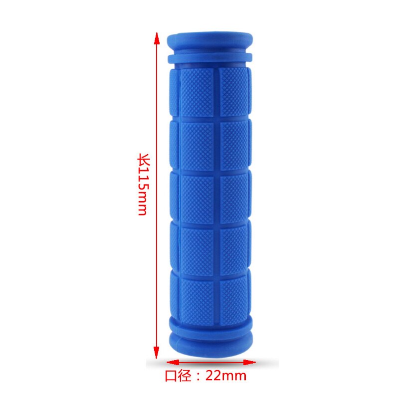 1 par de empuñaduras de manillar de bicicleta antideslizantes, empuñaduras de manillar de bicicleta, cubiertas de goma, piñón fijo, BMX, MTB, accesorios para bicicleta de montaña