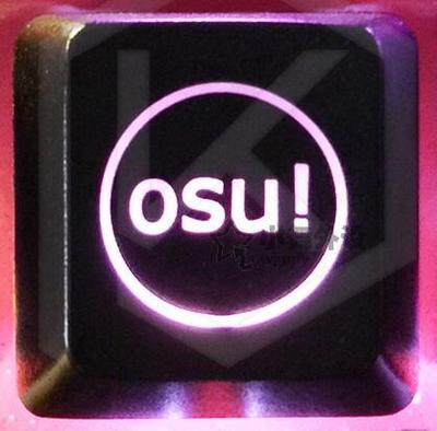 2 pcs/pack Backlight OSU Keycaps for MX switches Keyboard Backlit Mechanical Keyboard Keycap