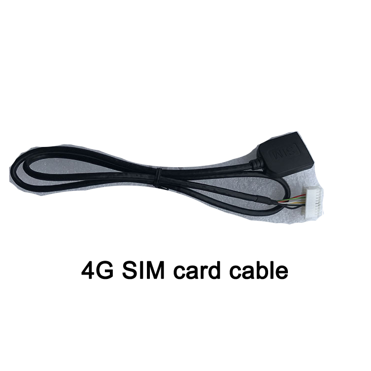 20 P enchufe Radio estéreo para coche salida RCA arnés de cables auxiliar adaptador de conector de cableado cable subwoofer ranura para tarjeta SIM 4G cable de radio para coche: Azul