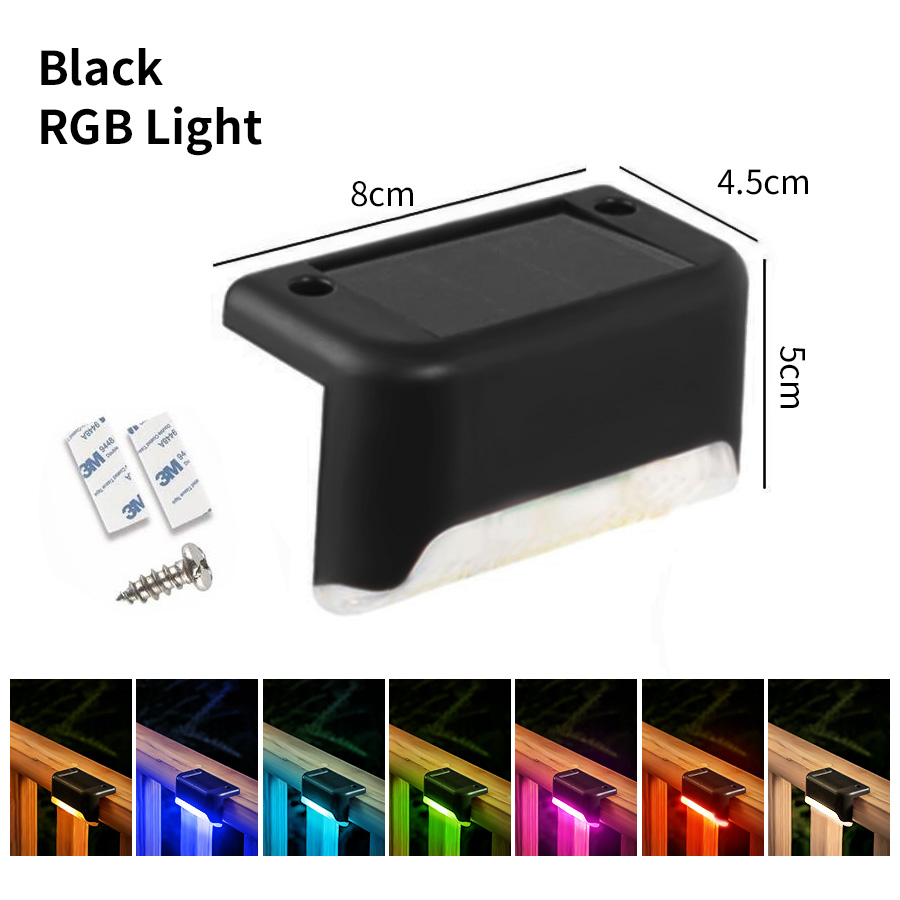 Led Solar Trap Licht Waterdichte Passage Patio Binnenplaats Vangrail Opstaplamp Voor Buiten Tuin Grenzen Terras Hek Licht: Bos Groen / 16-20W