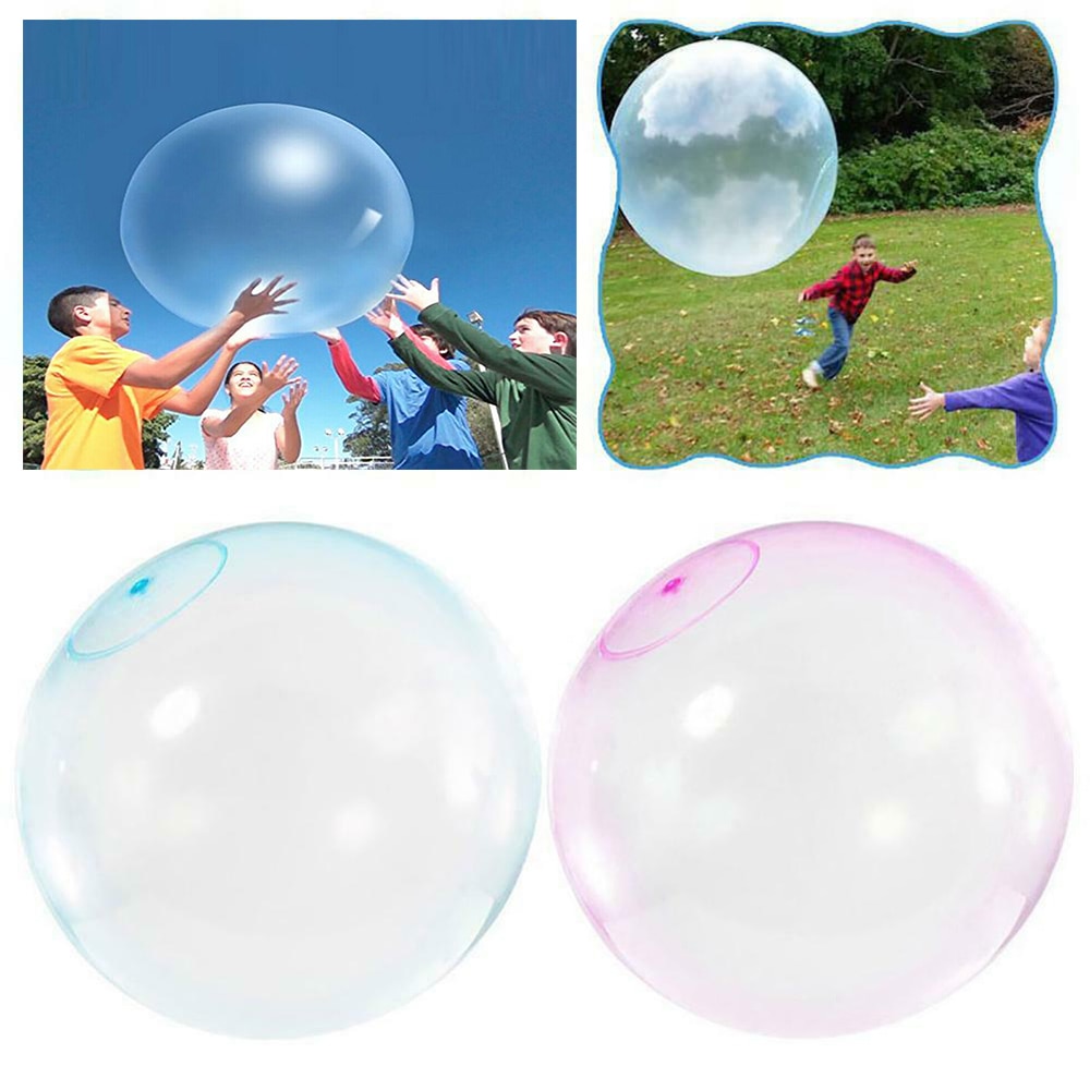 L S M Größe Kinder Outdoor Soft Air Wasser Gefüllt Blase Ball Blow Up Ballon Spielzeug Spaß Party Spiel für Kinder Aufblasbare