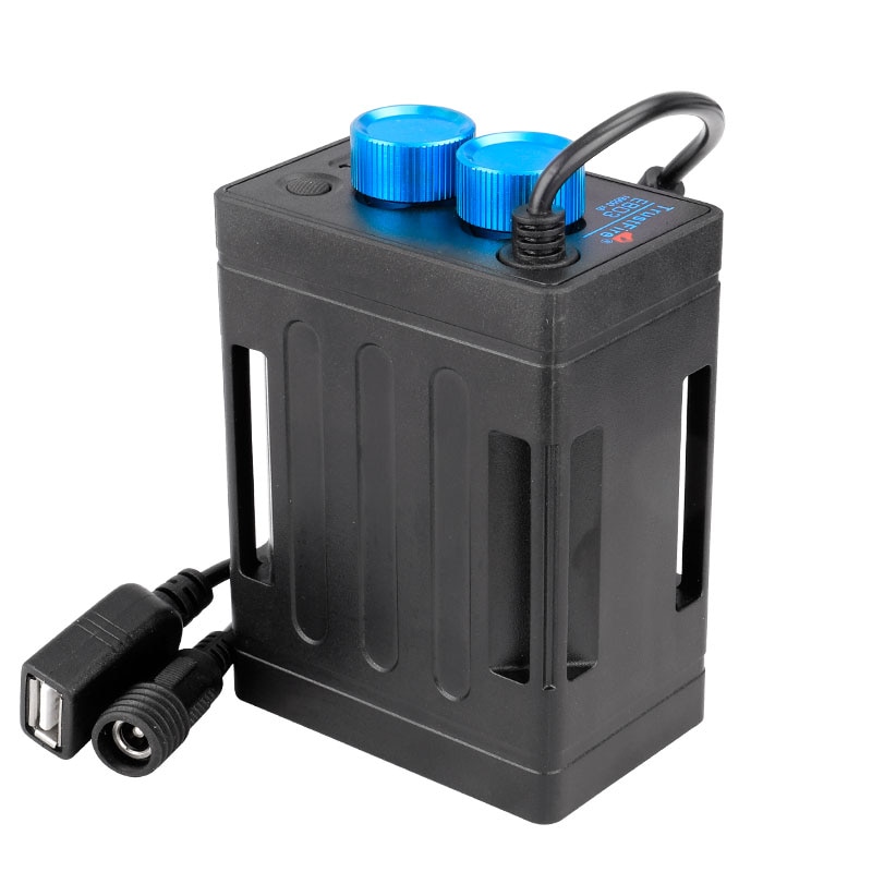 Trustfire  eb03 vedenpitävä 18650 akkuvirtapankki kotelo usb latauspuhelin  dc 8.4v akkukotelo laatikko led-pyörän valolle