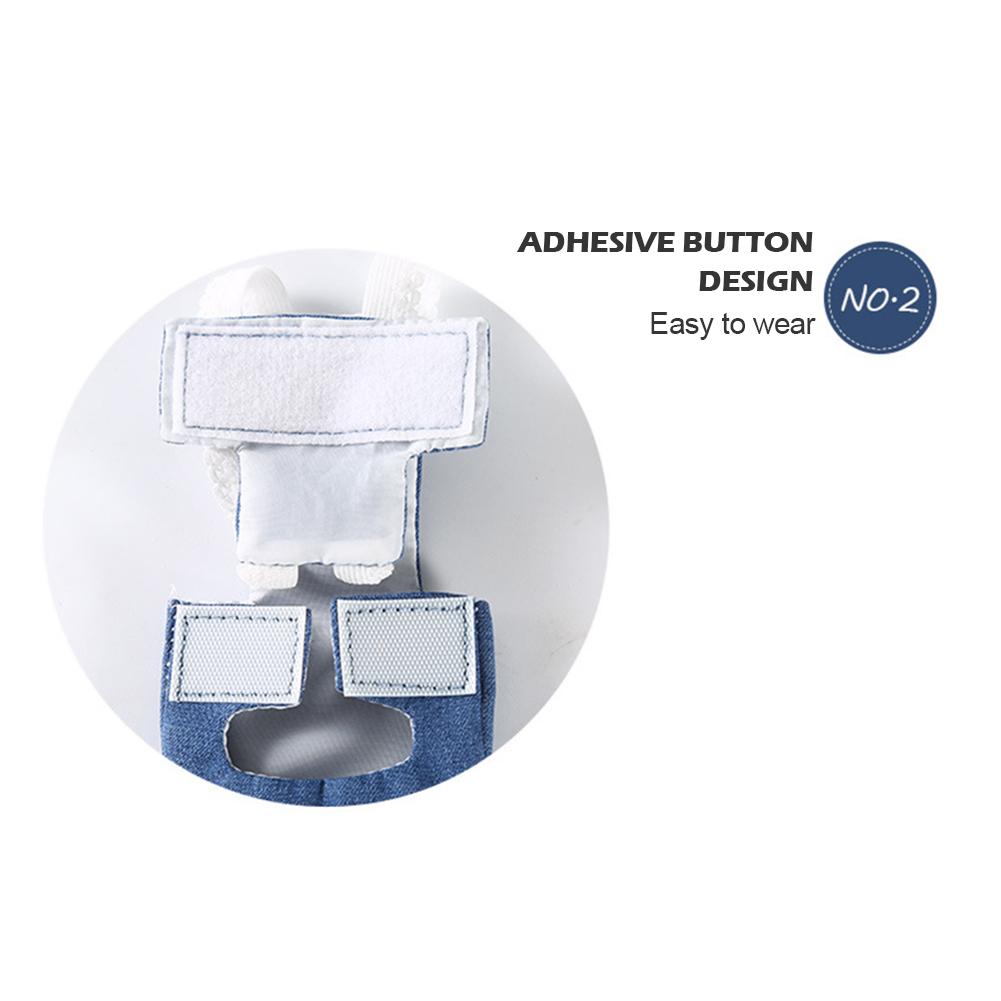 Bird Parrot Diaper Cute Flight Suit Nappy Clothes Hand-made Soft Bird Pants For Green Cheek Conure Parakeet Cockatiels Pigeons