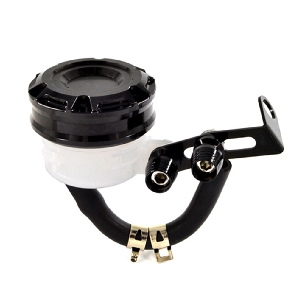 Motorcykel flydende bremsetank olie kobling fule tank kop til kawasaki  z250 z300 z650 z750 z800 z900