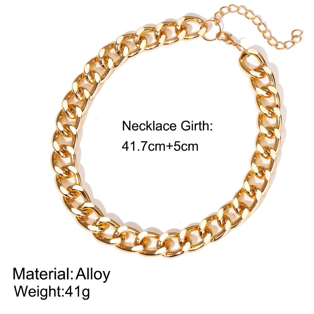 17km gouden grote kettingen voor dames heren hiphop vintage dikke ketting choker kettingen sieraden feest