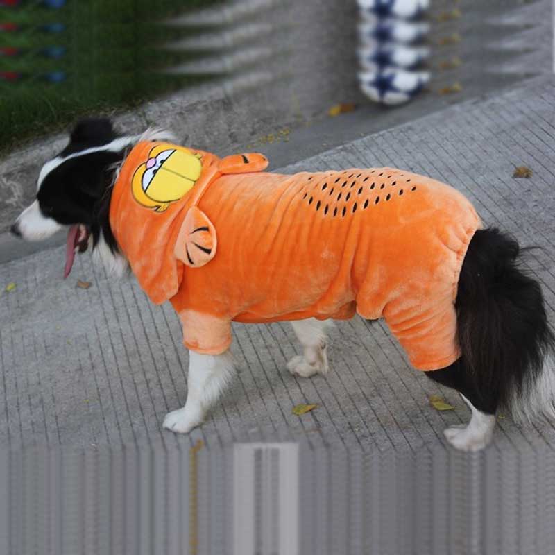 Winter Dog Clothes Jumpsuit Big Dog Clothing Large Dog Outfit Samoyed Husky Golden Retriever Clothes Warm Pet Costume Garment