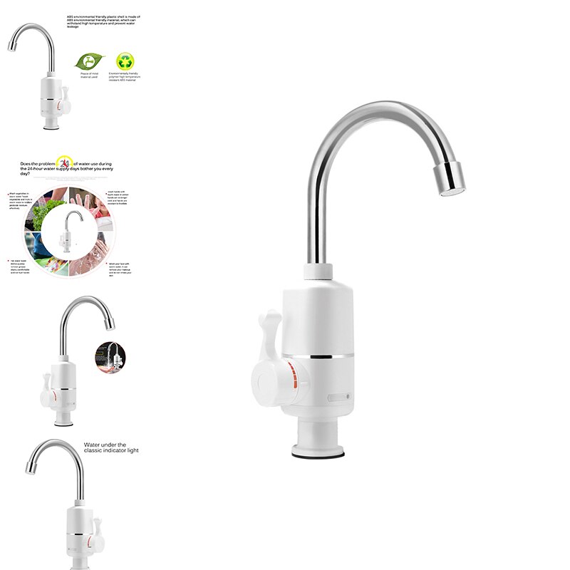 Elektrische Keuken Boiler Tap Keuken Verwarming Kraan Doorstromers Douche Instant Kachels Water Verwarming Tap