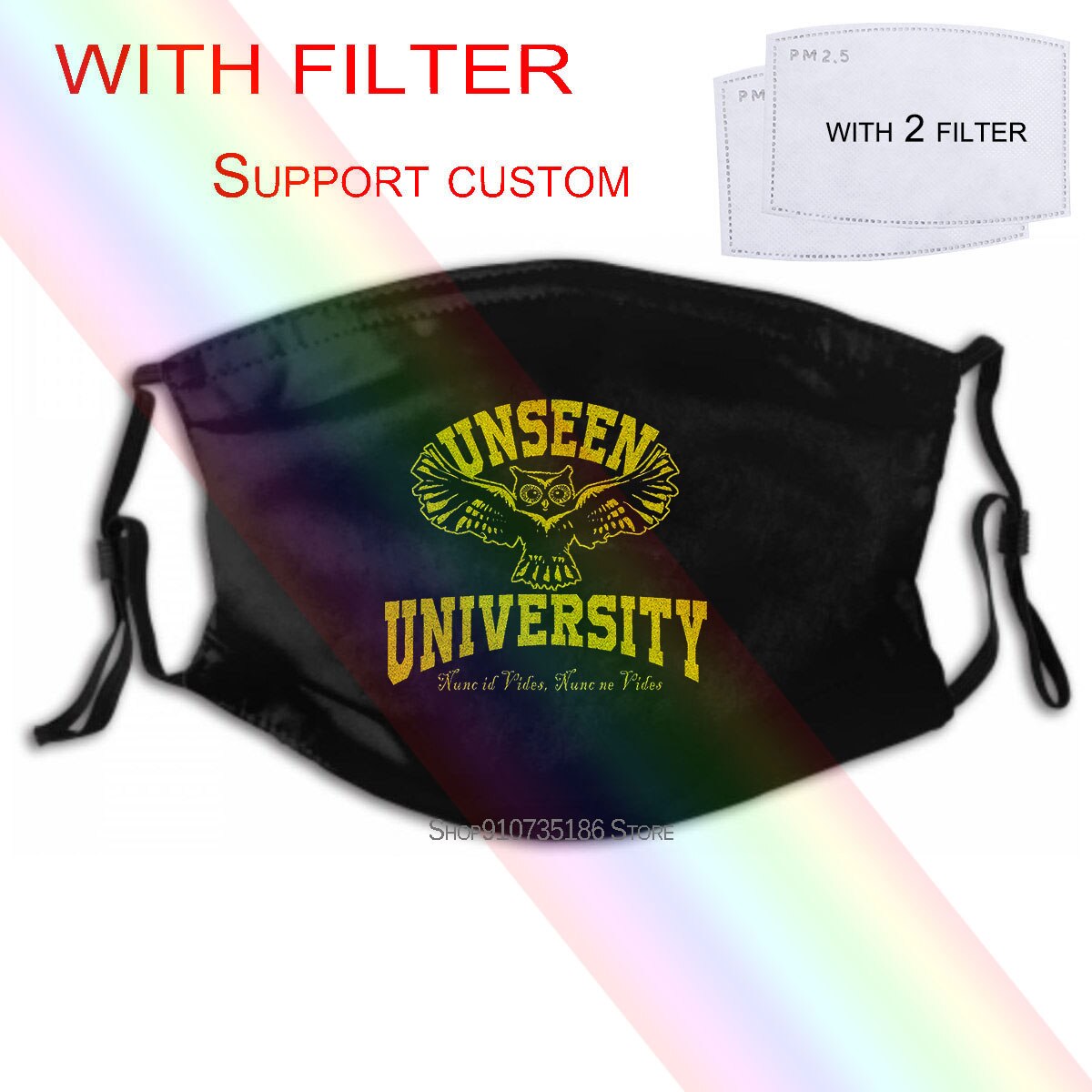 Niewidzialny uniwersytet Discworld maska szalik chustka: 3451560159-Bu