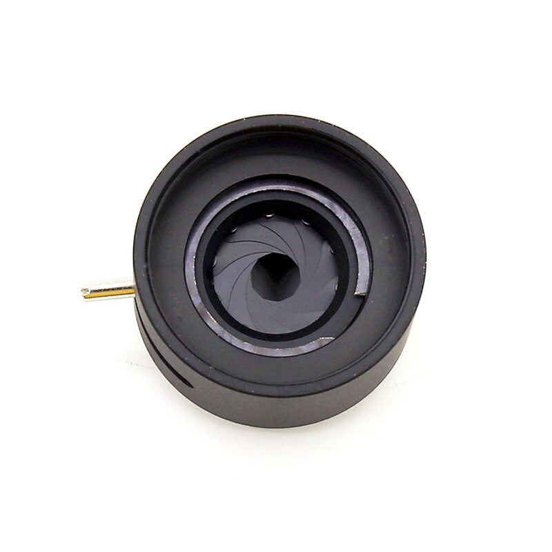 C Mount to CS Mount Camera Lens Module Adapter Ring with Adjustable Aperture 1-12mm Iris Diaphragm