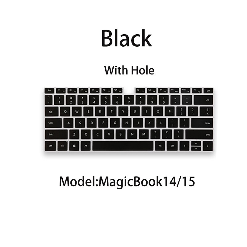 Silikon Tastatur Abdeckung für Huawei MateBook 13 14 XPro D14 D15 Laptop Notizbuch Protecter Haut Film für MagicBook 14 15: BK MagicBook14 15