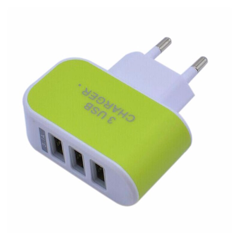 Universal 3 USB Port Power plug US EU Adapter Charger Fast Wall Travel Charging For iPhone 6 puls iPad Pro SAMSUNG Phones MP3 4