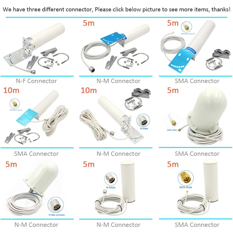 SMA Female to N Male Connector Adapter Antenna connector for WiFi Router Booster Antenna Cable 1pcs